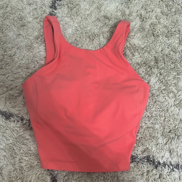 lululemon athletica Other - Lululemon Ras Cream High Neck Align Tank
